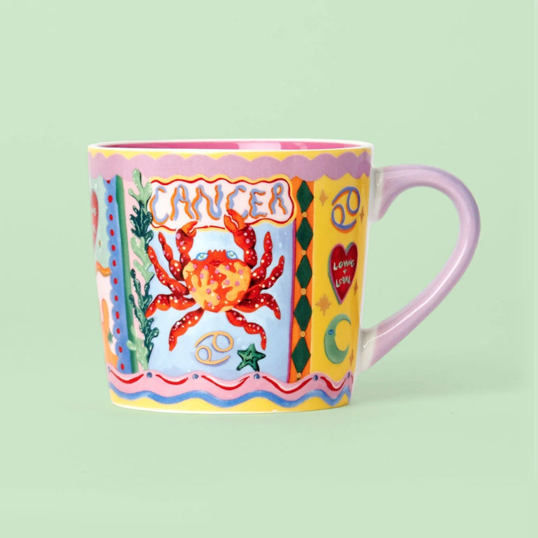 Cancer Porcelain Mug, the best customized gift and gifts for her and for him from Inna Carton online shop Dubai, UAE!
