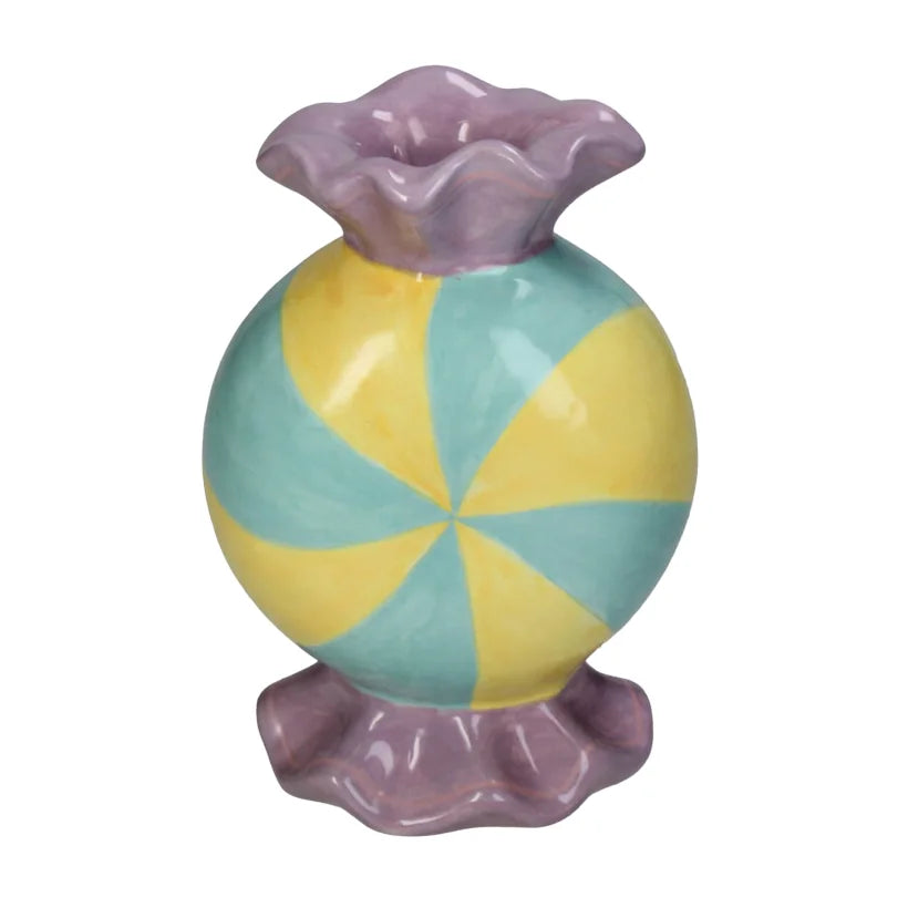 Candy Candleholder Minty Yellow, the best customized gift and gifts for her and for him from Inna Carton online shop Dubai, UAE!