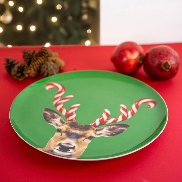 Candycane Horn Platter christmas, the best customized gift and gifts for her and for him from Inna Carton online shop Dubai, UAE!
