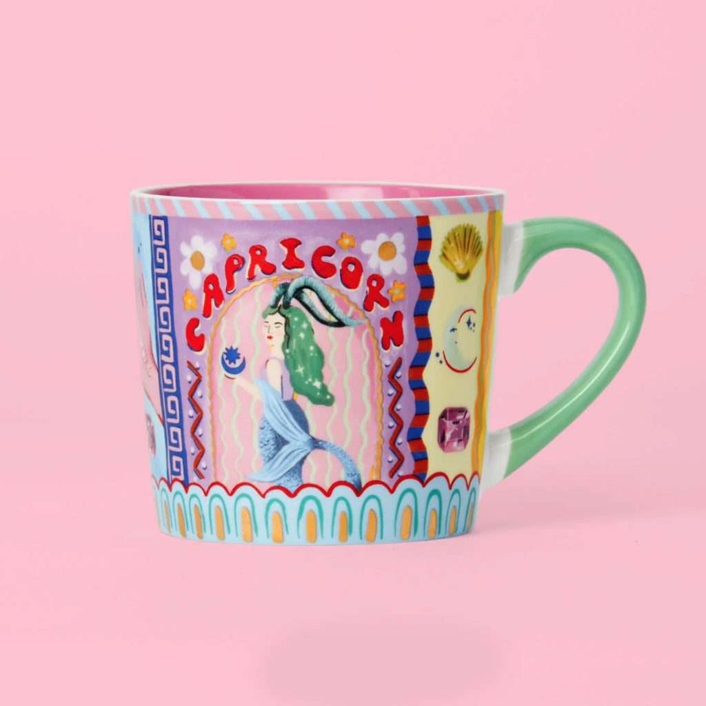 Capricorn Porcelain Mug, the best customized gift and gifts for her and for him from Inna Carton online shop Dubai, UAE!
