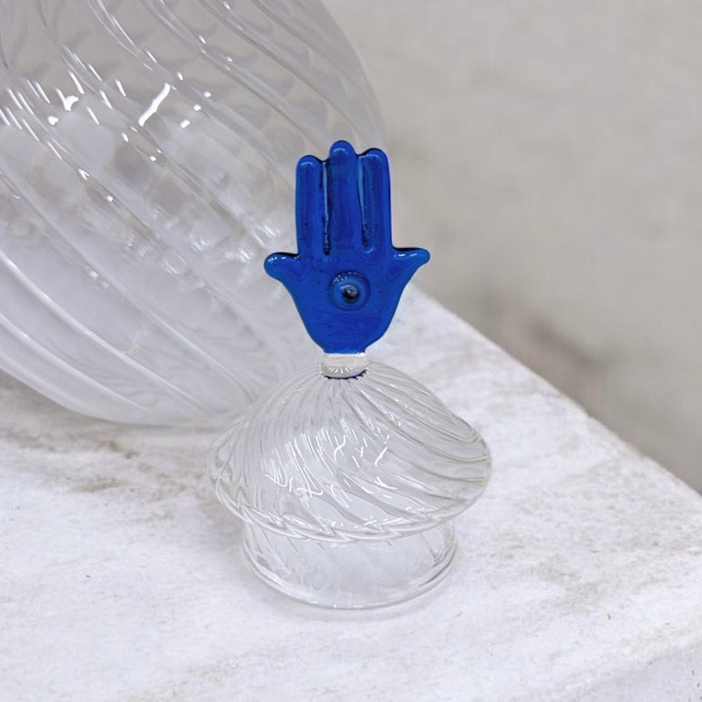 Carafe Glass Bottle | Fatima's Hand, the best customized gift and gifts for her and for him from Inna Carton online shop Dubai, UAE!
