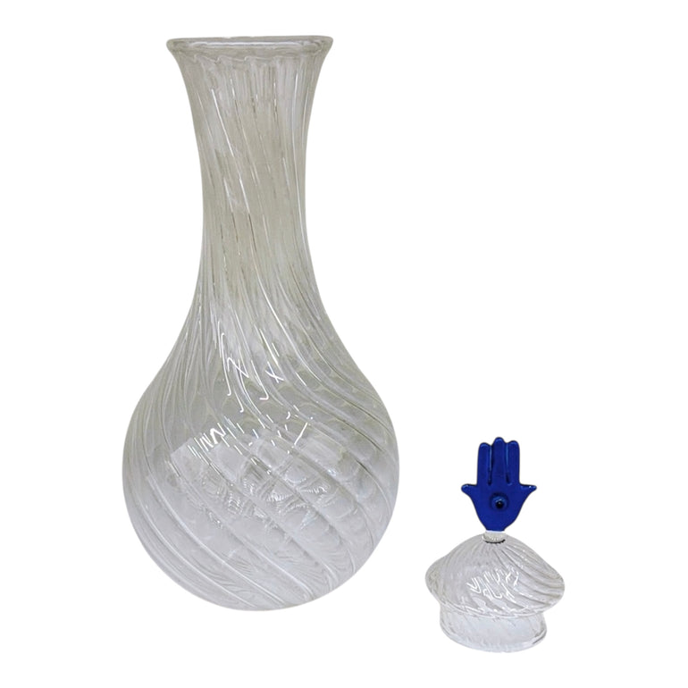 Carafe Glass Bottle | Fatima's Hand, the best customized gift and gifts for her and for him from Inna Carton online shop Dubai, UAE!
