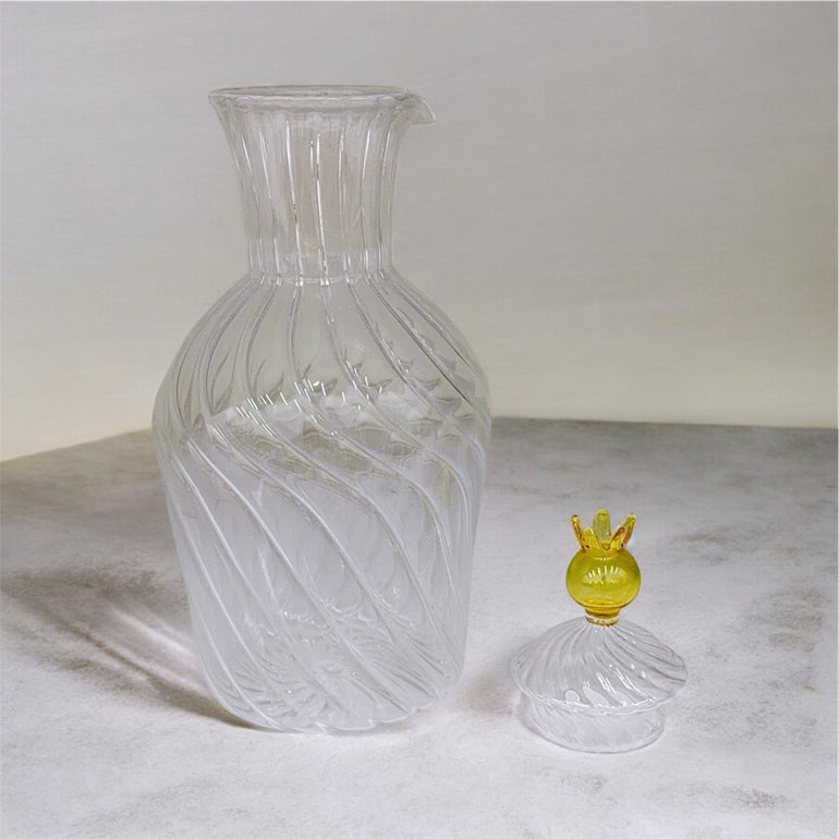 Carafe Glass Bottle | Pomegrenate, the best customized gift and gifts for her and for him from Inna Carton online shop Dubai, UAE!
