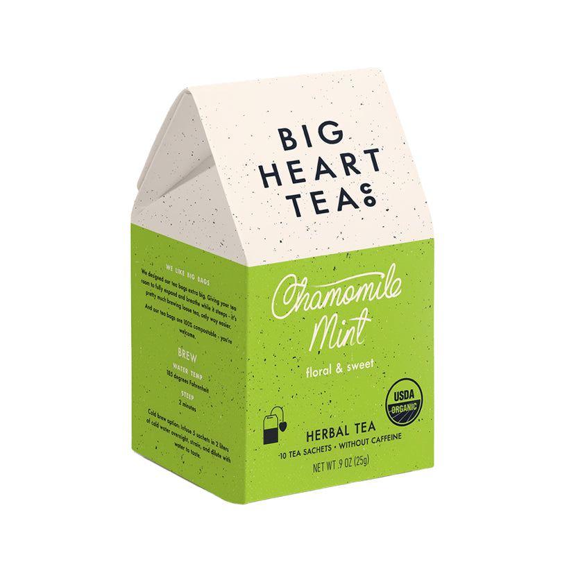 Chamomile Mint big heart Tea, shop the best Christmas gift gifts for her for him from Inna carton online store dubai, UAE!