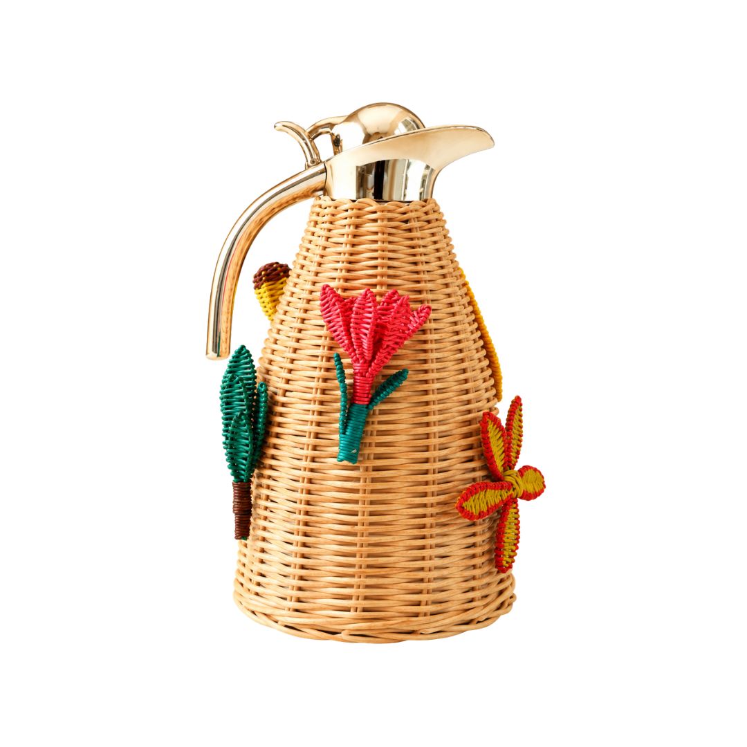 Charm Rattan Thermal Bottle, the best customized gift and gifts for her and for him from Inna Carton online shop Dubai, UAE!
