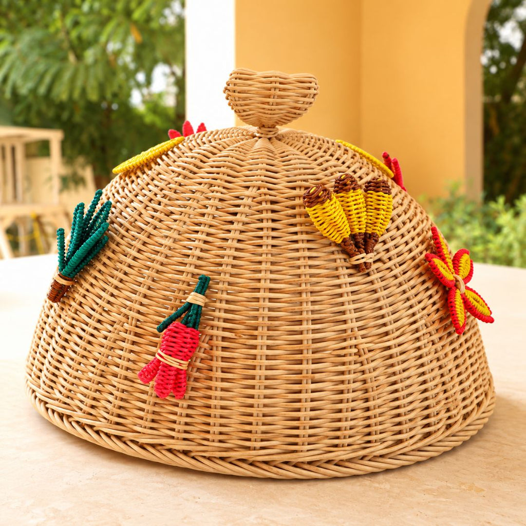 Charm Rattan Platter Cover, the best customized gift and gifts for her and for him from Inna Carton online shop Dubai, UAE!
