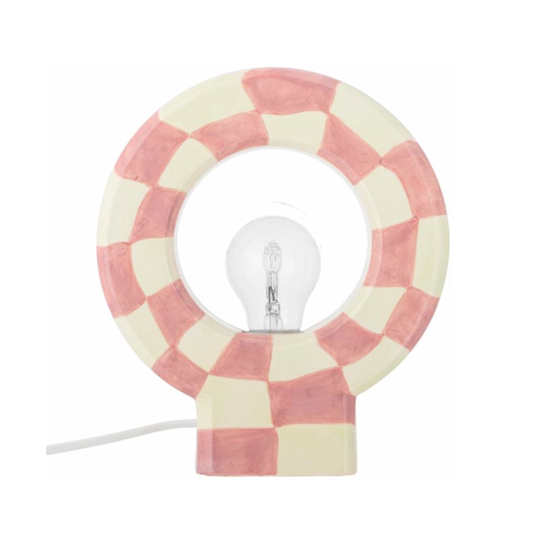 Checkered Table Lamp, the best customized gift and gifts for her and for him from Inna Carton online shop Dubai, UAE!