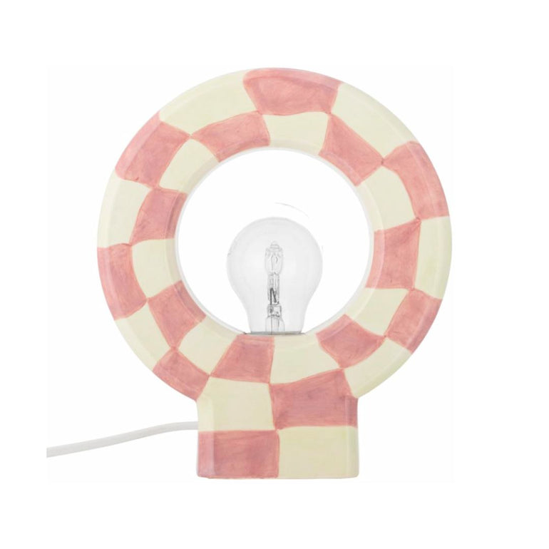 Checkered Table Lamp, the best customized gift and gifts for her and for him from Inna Carton online shop Dubai, UAE!
