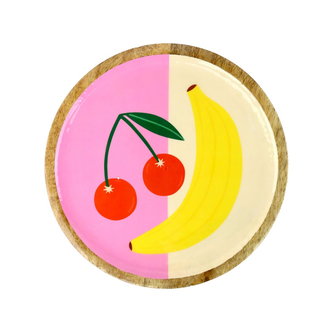 Cherry Wooden Cake Stand, the best customized gift and gifts for her and for him from Inna Carton online shop Dubai, UAE!
