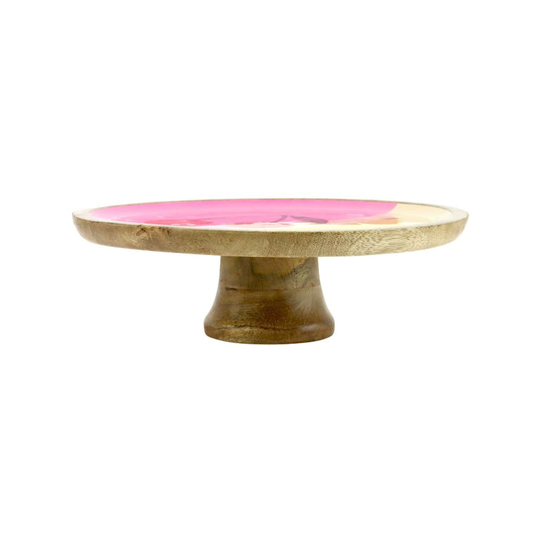 Cherry Wooden Cake Stand, the best customized gift and gifts for her and for him from Inna Carton online shop Dubai, UAE!

