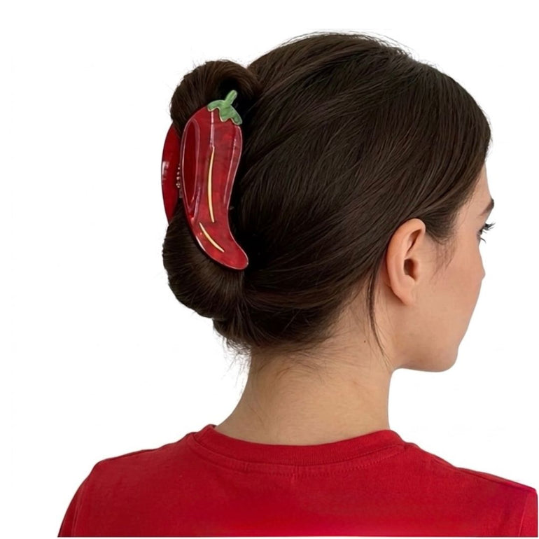 Chili Hair Claw Clip, the best customized gift and gifts for her and for him from Inna Carton online shop Dubai, UAE!
