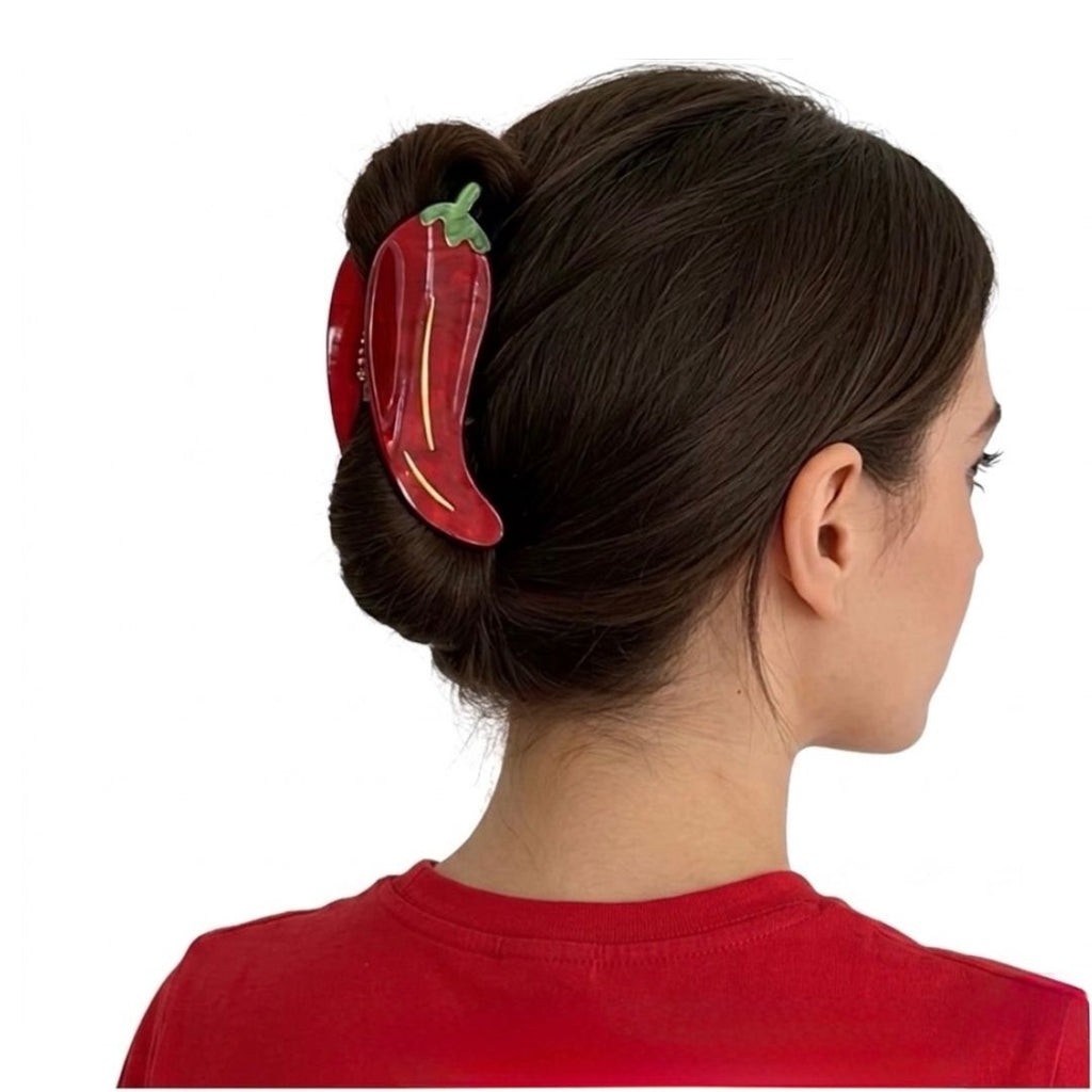 Chili Hair Claw Clip, the best customized gift and gifts for her and for him from Inna Carton online shop Dubai, UAE!
