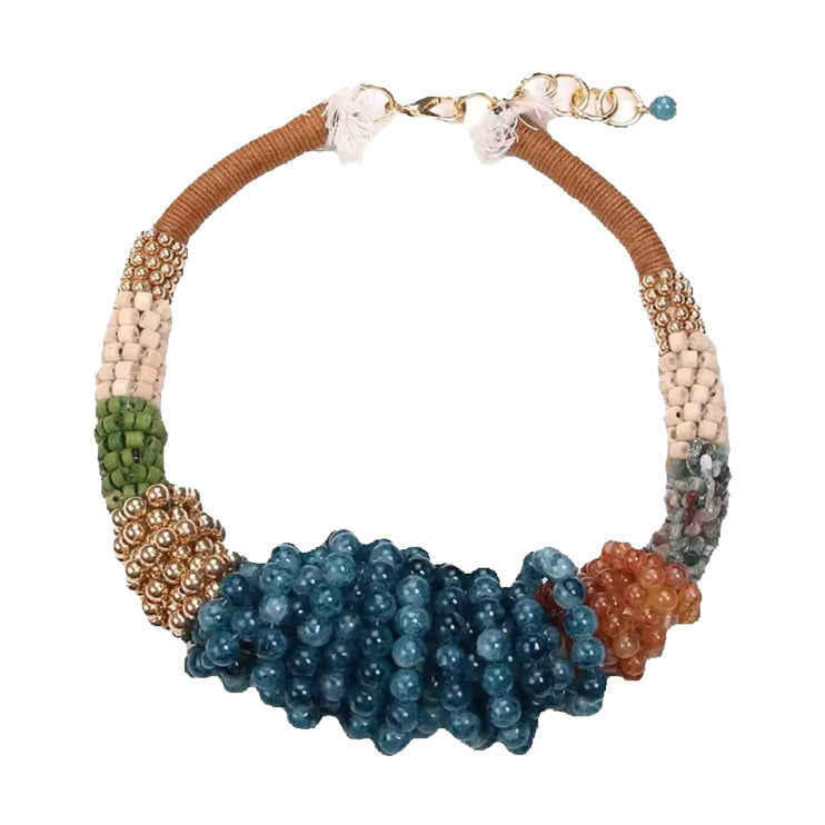 Chunky Necklace Brown, the best ramadan customize gift and gifts for her and for him from Inna Carton online shop Dubai, UAE!