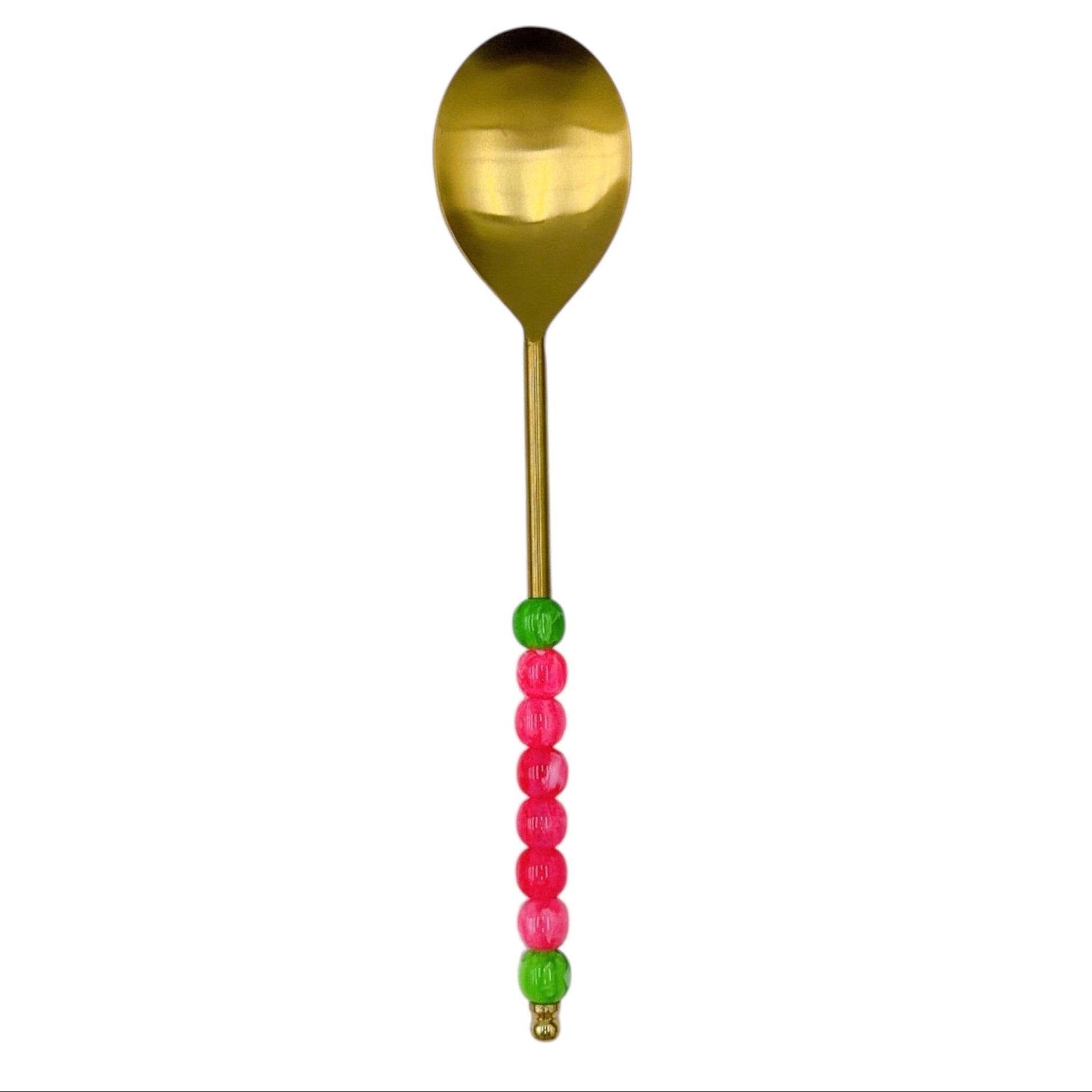 Circus Serving Spoon | Pink & Green, the best customized gift and gifts for her and for him from Inna Carton online shop Dubai, UAE!