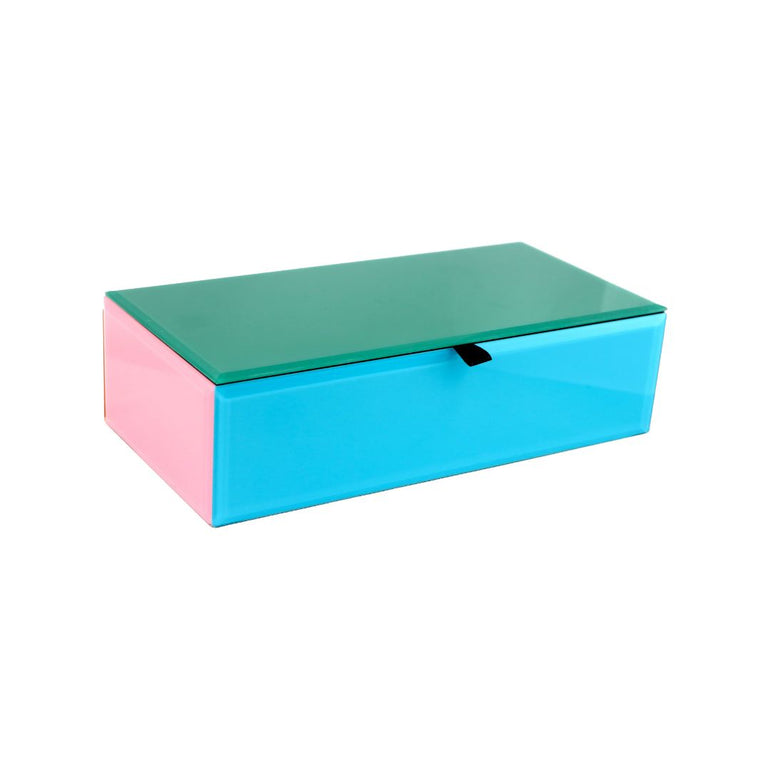 Color Fusion Glass Storage Box, the best customized gift and gifts for her and for him from Inna Carton online shop Dubai, UAE!
