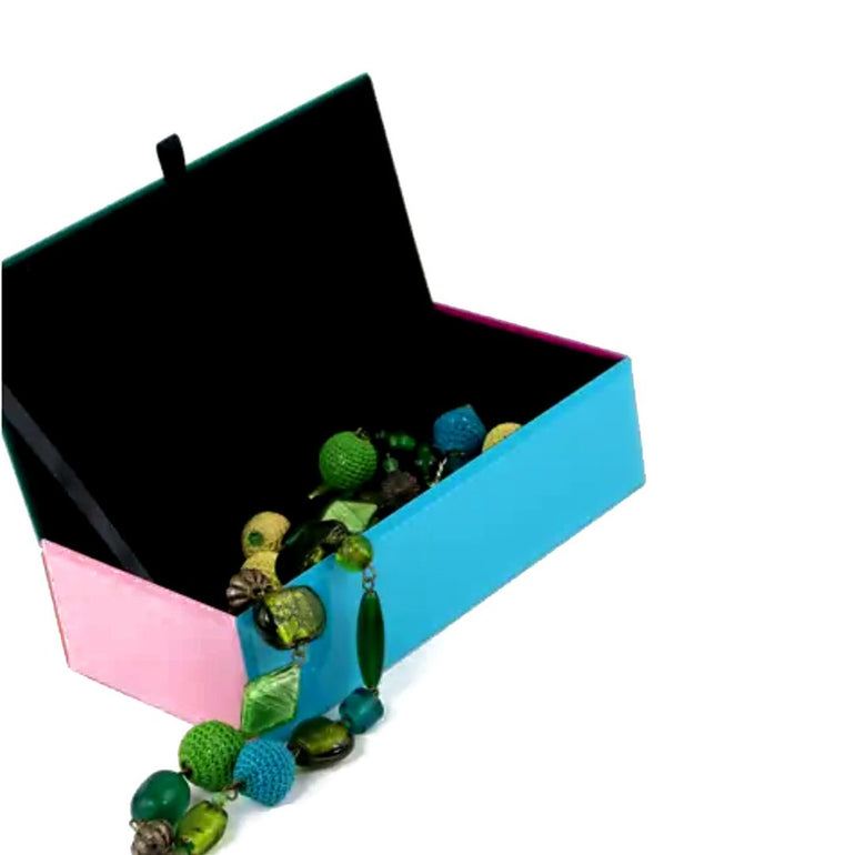 Color Fusion Glass Storage Box, the best customized gift and gifts for her and for him from Inna Carton online shop Dubai, UAE!
