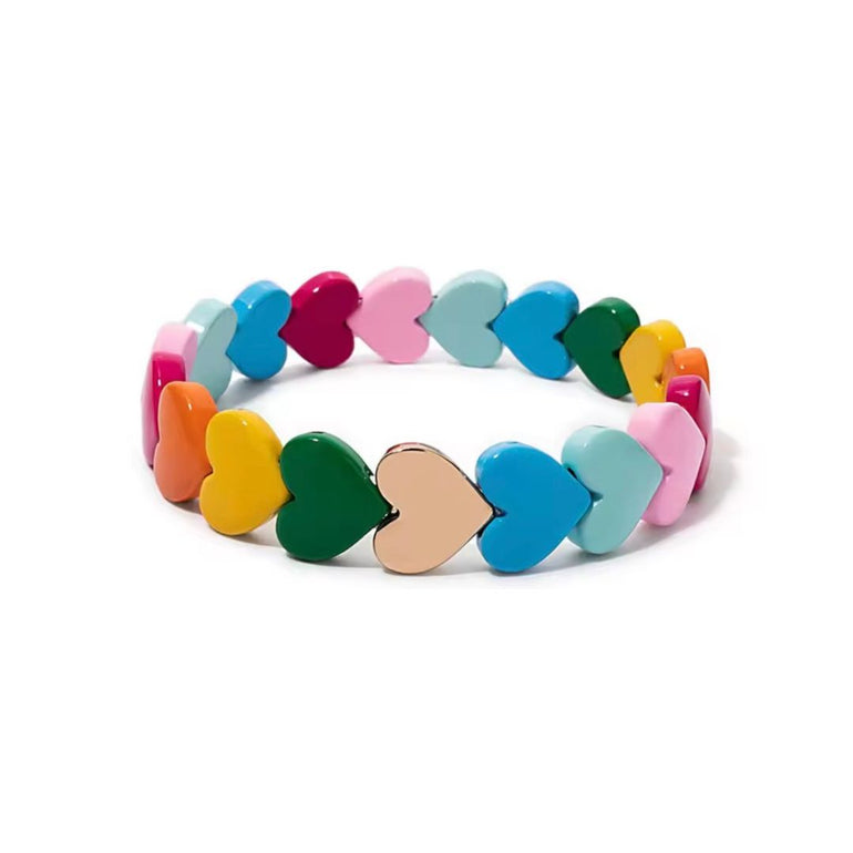 Color Me Love Bracelet Rainbow, the best customized gift and gifts for her and for him from Inna Carton online shop Dubai, UAE!
