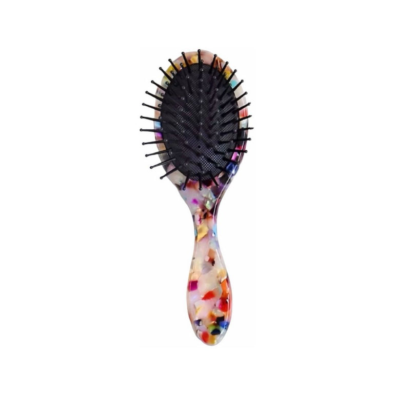 Confetti Acetate Hair Brush, the best customized gift and gifts for her and for him from Inna Carton online shop Dubai, UAE!
