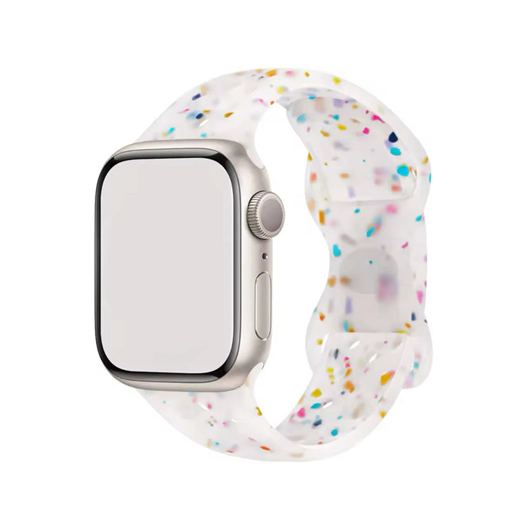 Confetti Apple Watch Strap, the best customized gift and gifts for her and for him from Inna Carton online shop Dubai, UAE!