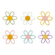 Daisy Coasters Set of 6, the best customized gift and gifts for her and for him from Inna Carton online shop Dubai, UAE!
