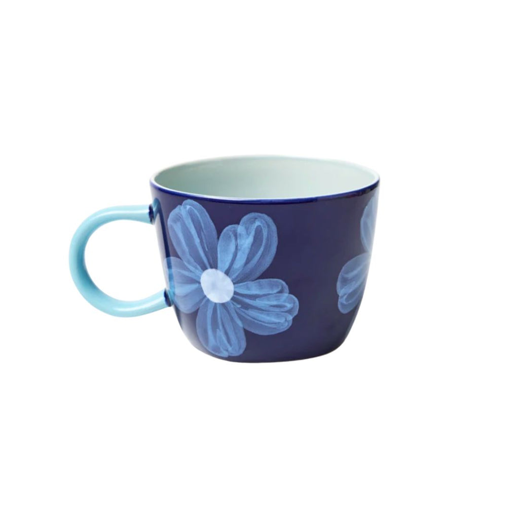 Daisy Ceramic Mug Navy, the best customized gift and gifts for her and for him from Inna Carton online shop Dubai, UAE!
