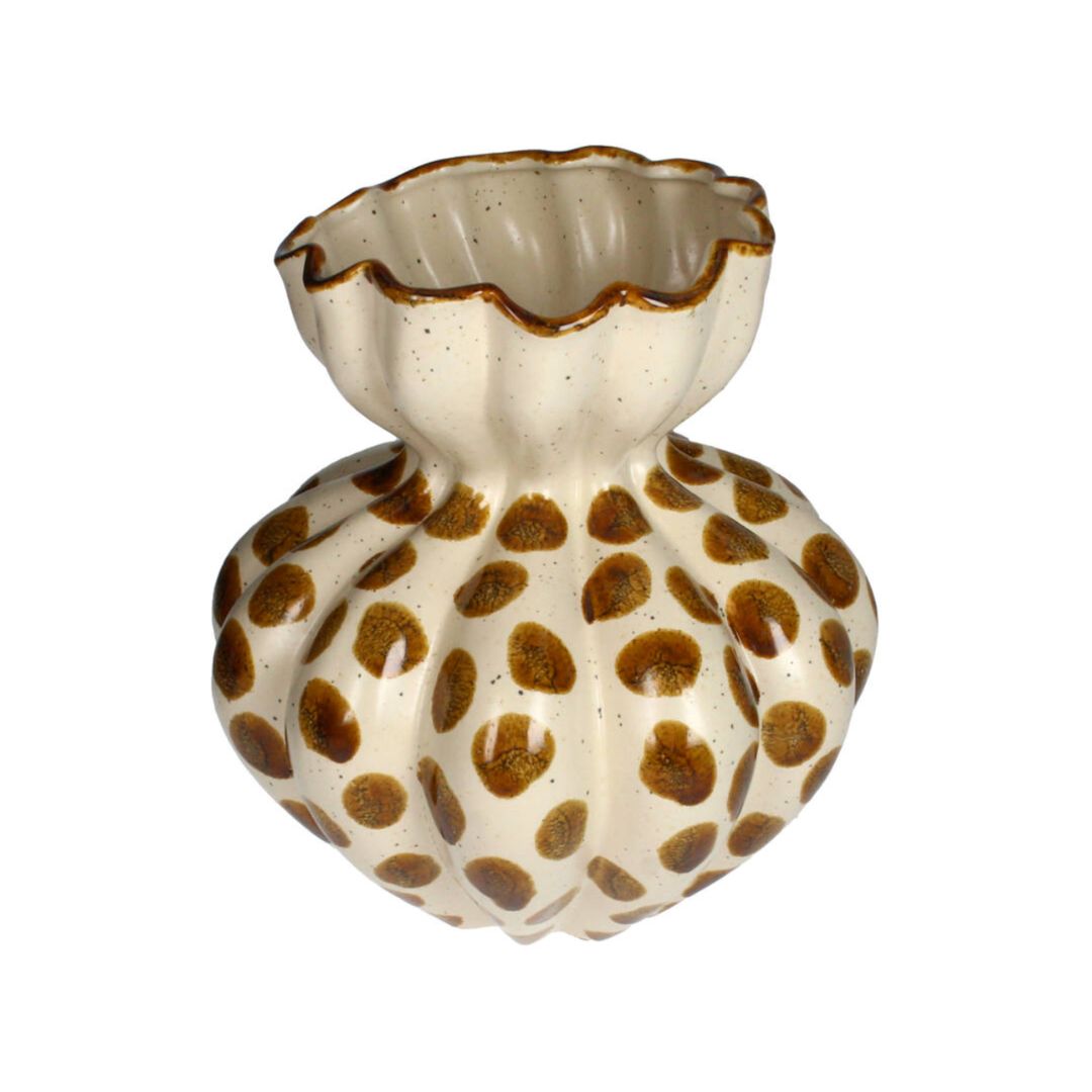 Desert Dot Stoneware Vase, the best customized gift and gifts for her and for him from Inna Carton online shop Dubai, UAE!
