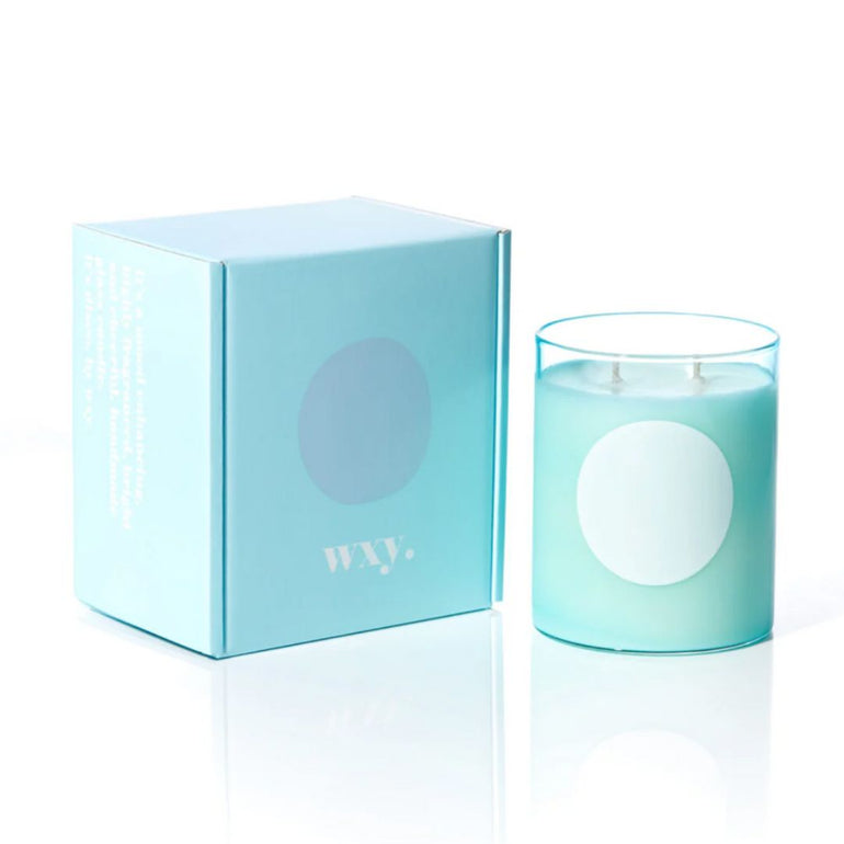 Disco Glass Candle | White Floral, the best customized gift and gifts for her and for him from Inna Carton online shop Dubai, UAE!
