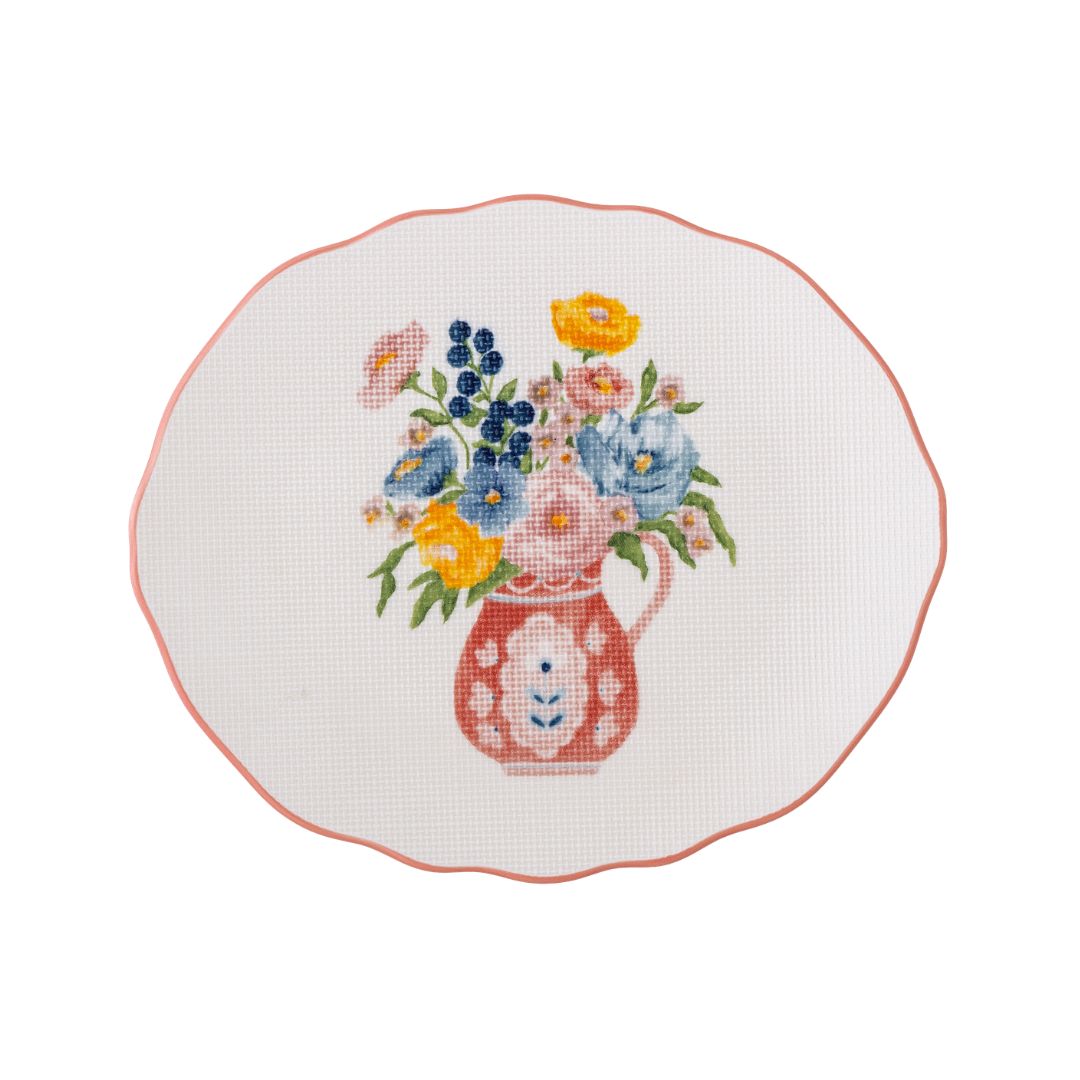 Dorothy Stoneware Plate | Rose, the best customized gift and gifts for her and for him from Inna Carton online shop Dubai, UAE!
