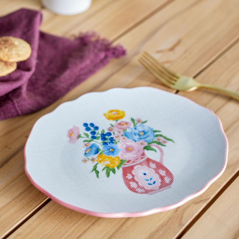 Dorothy Stoneware Plate | Rose, the best customized gift and gifts for her and for him from Inna Carton online shop Dubai, UAE!
