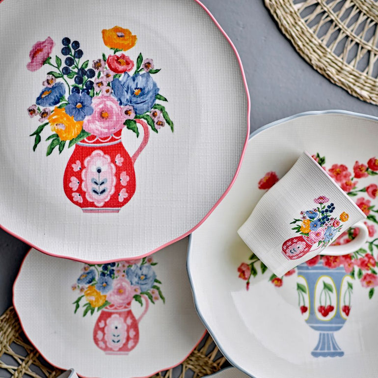 Dorothy Stoneware Plate | Rose, the best customized gift and gifts for her and for him from Inna Carton online shop Dubai, UAE!
