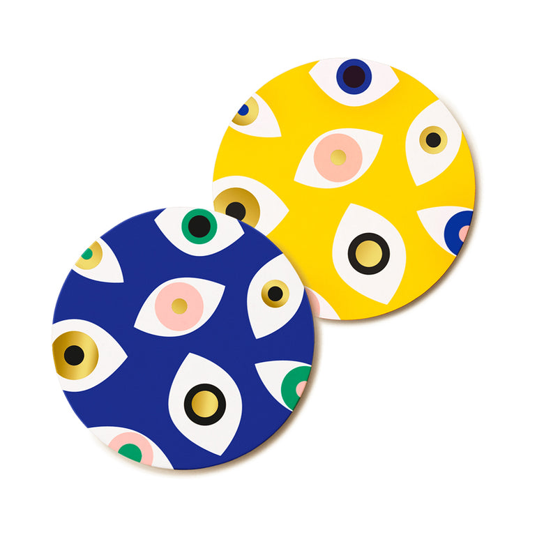 Eye Coaster Set, shop the best Christmas gift gifts for her for him from Inna carton online store dubai, UAE!