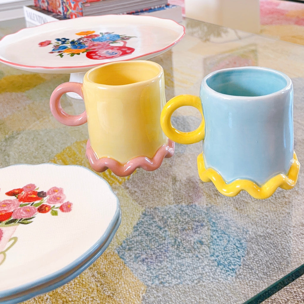 Polly Stoneware Mug | Set Of 2