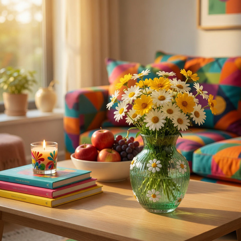 Daisy Vase | Green