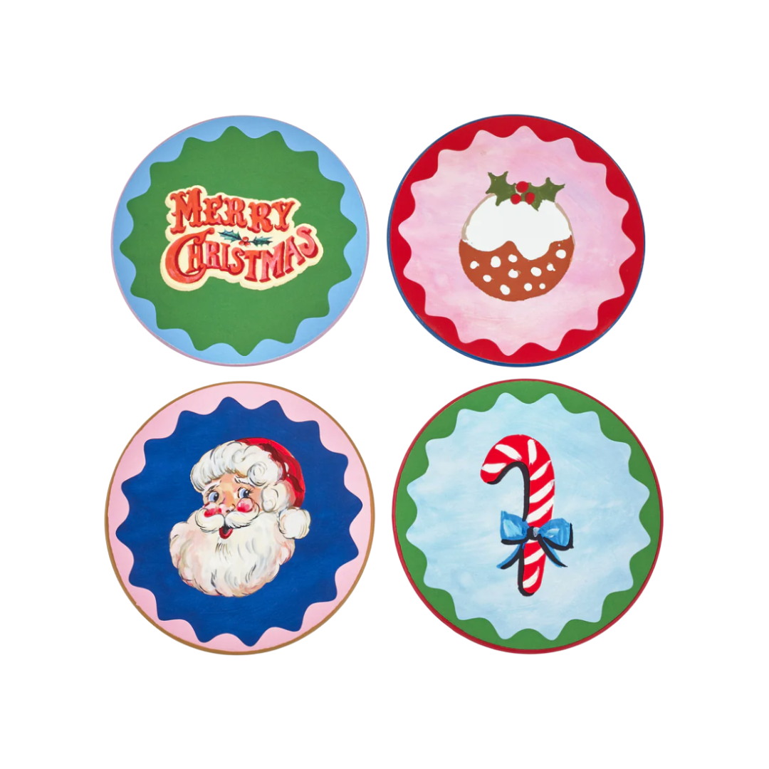 Fabuously Christmas Coasters, the best customized gift and gifts for her and for him from Inna Carton online shop Dubai, UAE!

