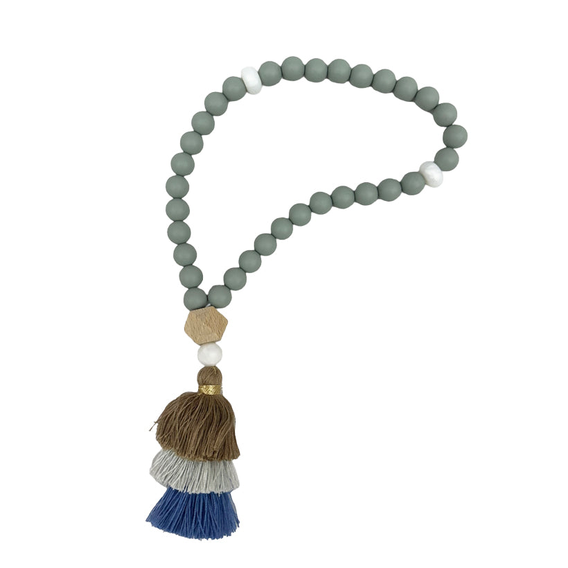 34 silicone beads with tassel, shop the best Ramadan gift gifts for her for him from Inna carton online store dubai, UAE!