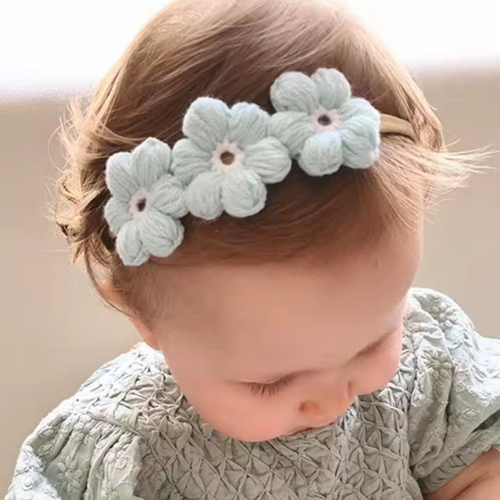 Flora Headband newborn baby, the best customized gift and gifts for her and for him from Inna Carton online shop Dubai, UAE!