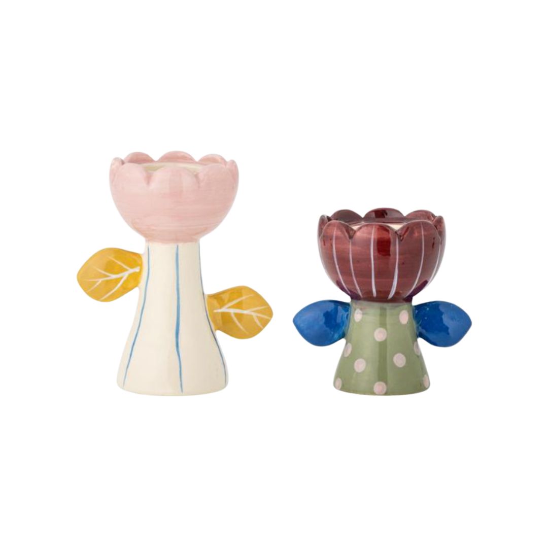 Florita Stoneware Candle Holders, the best customized gift and gifts for her and for him from Inna Carton online shop Dubai, UAE!
