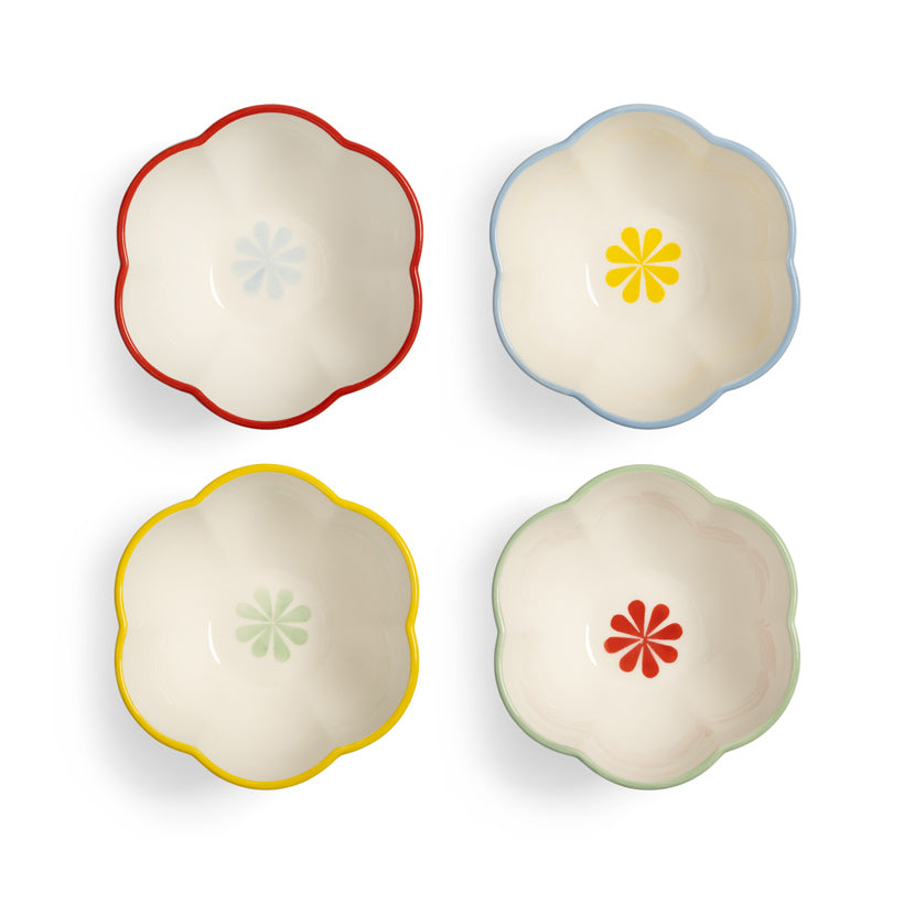 Folk Bowl Set of 4 Small, the best customized gift and gifts for her and for him from Inna Carton online shop Dubai, UAE!