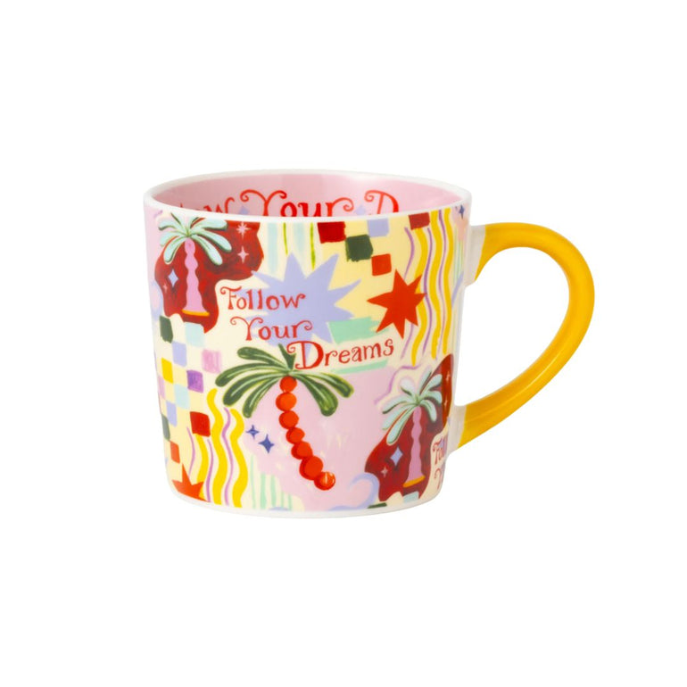 Follow Your Dreams Porcelain Mug, the best customized gift and gifts for her and for him from Inna Carton online shop Dubai, UAE!
