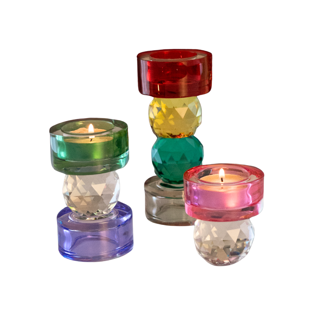 Gem Candle Holders Set, the best customized gift and gifts for her and for him from Inna Carton online shop Dubai, UAE!

