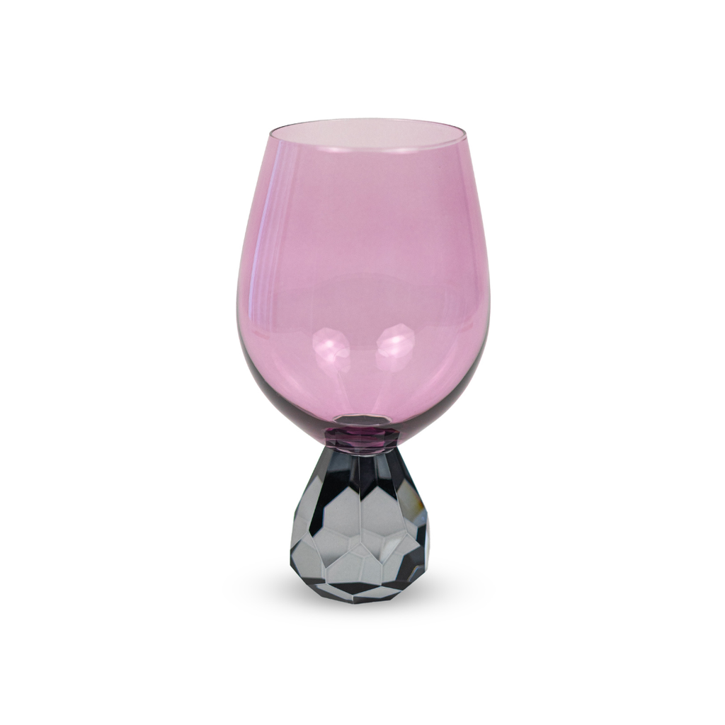Gem Glass | Pink & Grey