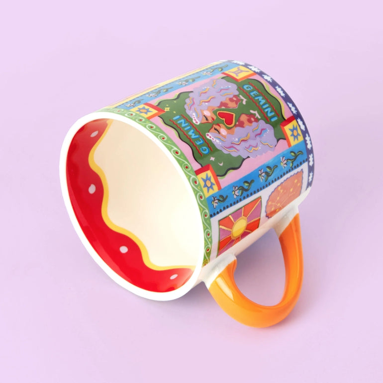 Gemini Porcelain Mug, the best customized gift and gifts for her and for him from Inna Carton online shop Dubai, UAE!
