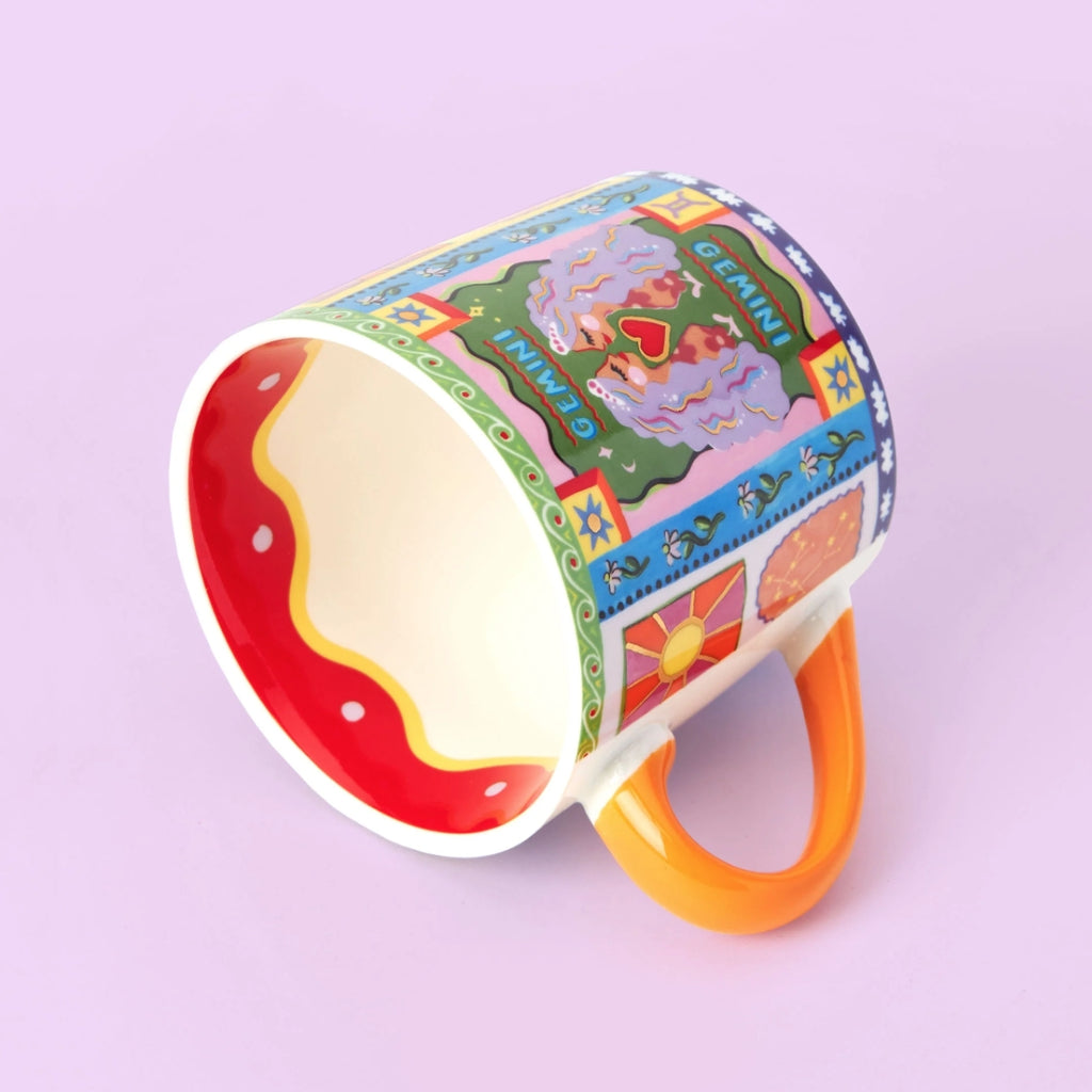 Gemini Porcelain Mug, the best customized gift and gifts for her and for him from Inna Carton online shop Dubai, UAE!
