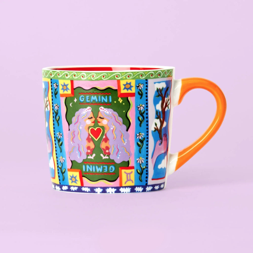 Gemini Porcelain Mug, the best customized gift and gifts for her and for him from Inna Carton online shop Dubai, UAE!
