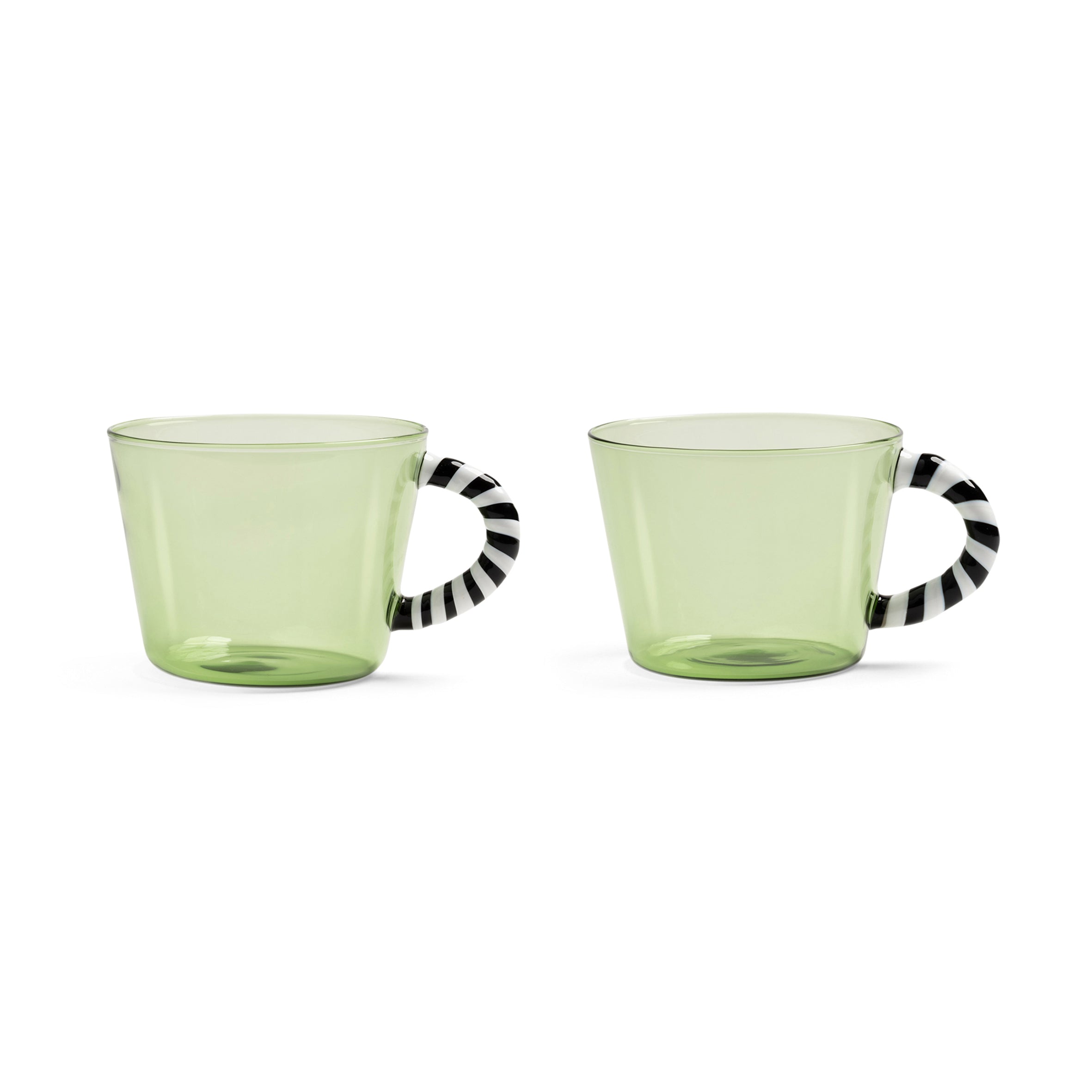 tea or coffee fancy duet green glass set, shop the best Ramadan gift gifts for her for him from Inna carton online store dubai, UAE!