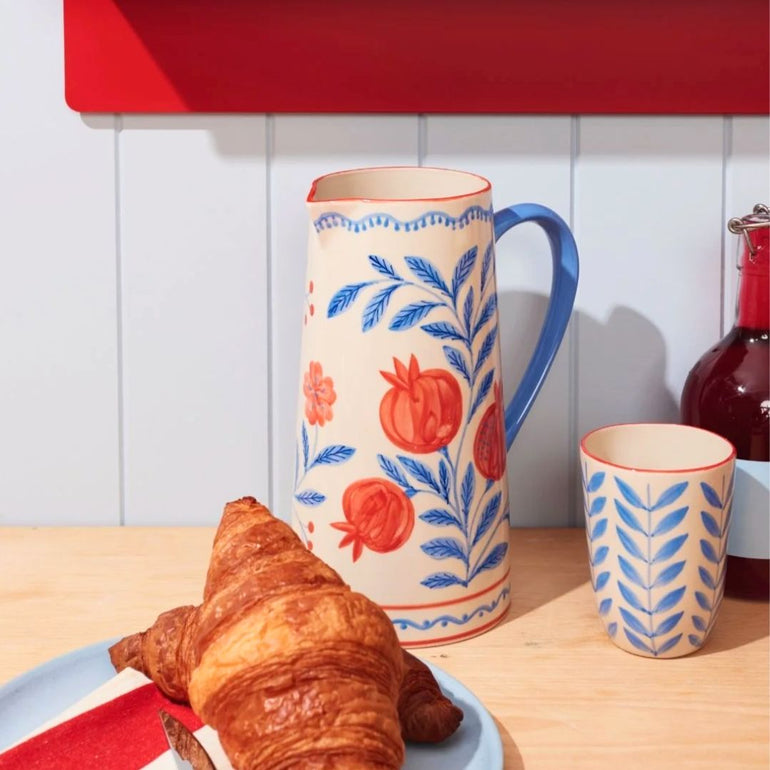 GRANADA Ceramic Pomegranate JUG/Vase, the best customized gift and gifts for her and for him from Inna Carton online shop Dubai, UAE!

