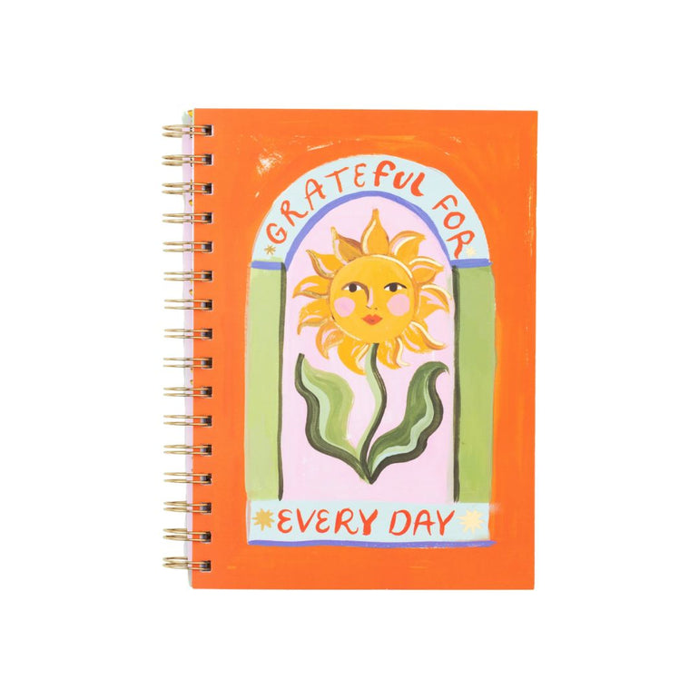 Grateful For Every Day Sunflower Notebook, the best customized gift and gifts for her and for him from Inna Carton online shop Dubai, UAE!
