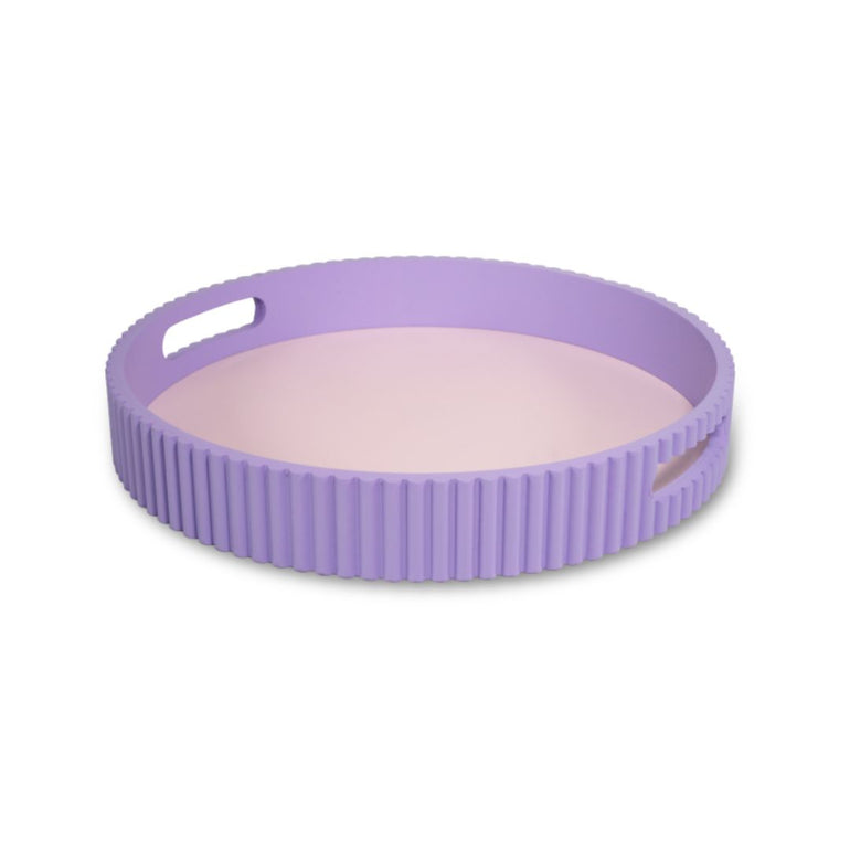 Groove Wooden Tray Lavender Purple, the best customized gift and gifts for her and for him from Inna Carton online shop Dubai, UAE!
