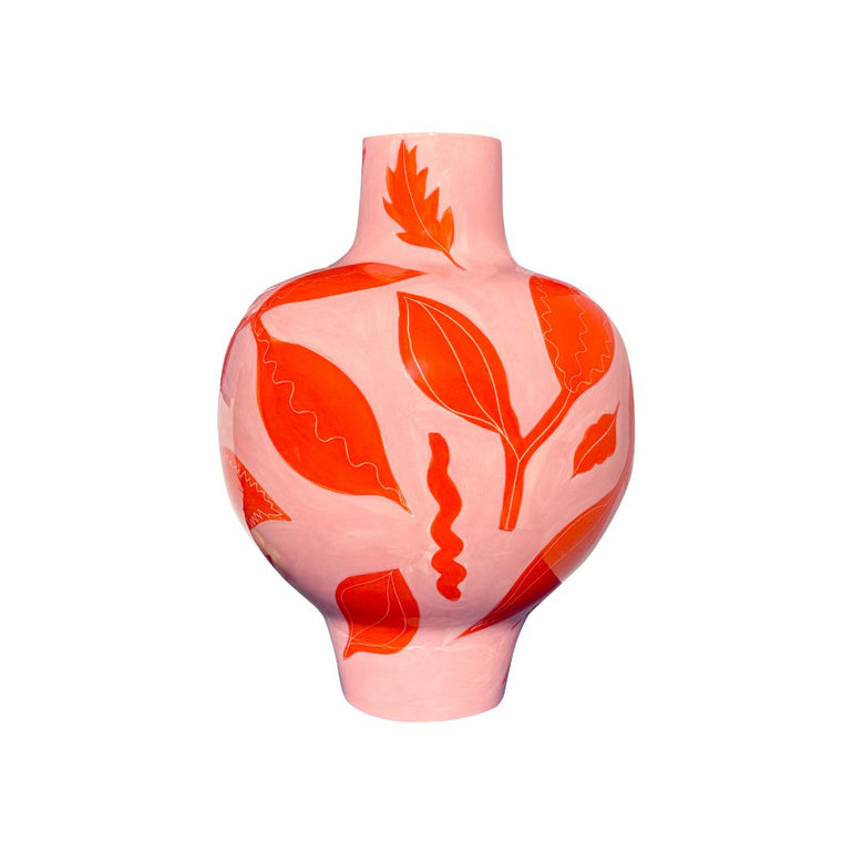 High Tide Ceramic Vase Pink & Red, the best customized gift and gifts for her and for him from Inna Carton online shop Dubai, UAE!
