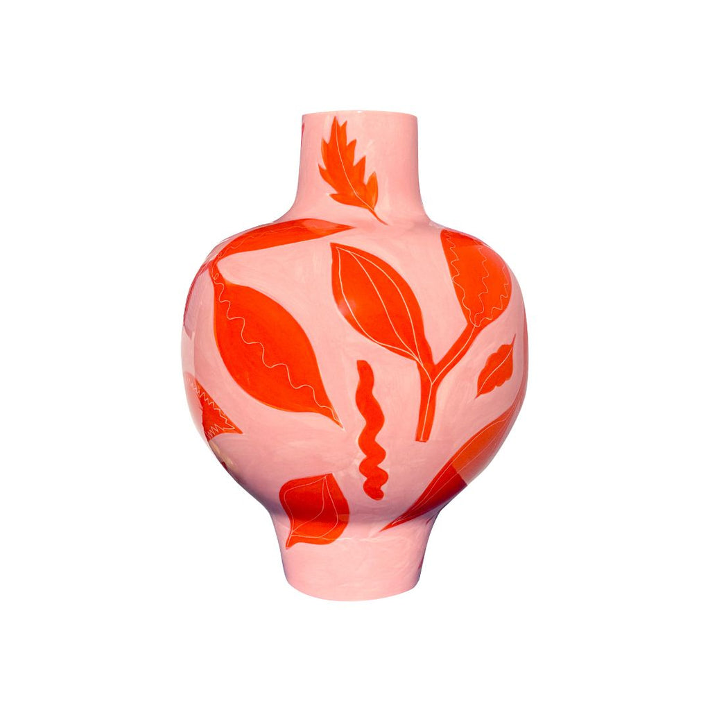 High Tide Ceramic Vase Pink & Red, the best customized gift and gifts for her and for him from Inna Carton online shop Dubai, UAE!
